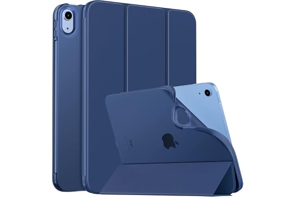 MoKo Case for New iPad (A16) 11th Generation 2025/ 10th Generation 2022, iPad 11 inch/ 10.9 inch Case with Soft TPU Transluce