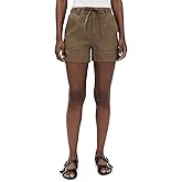 Madewell Women's Linen Pull-On Drawstring Shorts