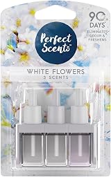 Perfect Scents Plug In Refill 3 Pack White Flowers 20ml 3volution Compatible view 3
