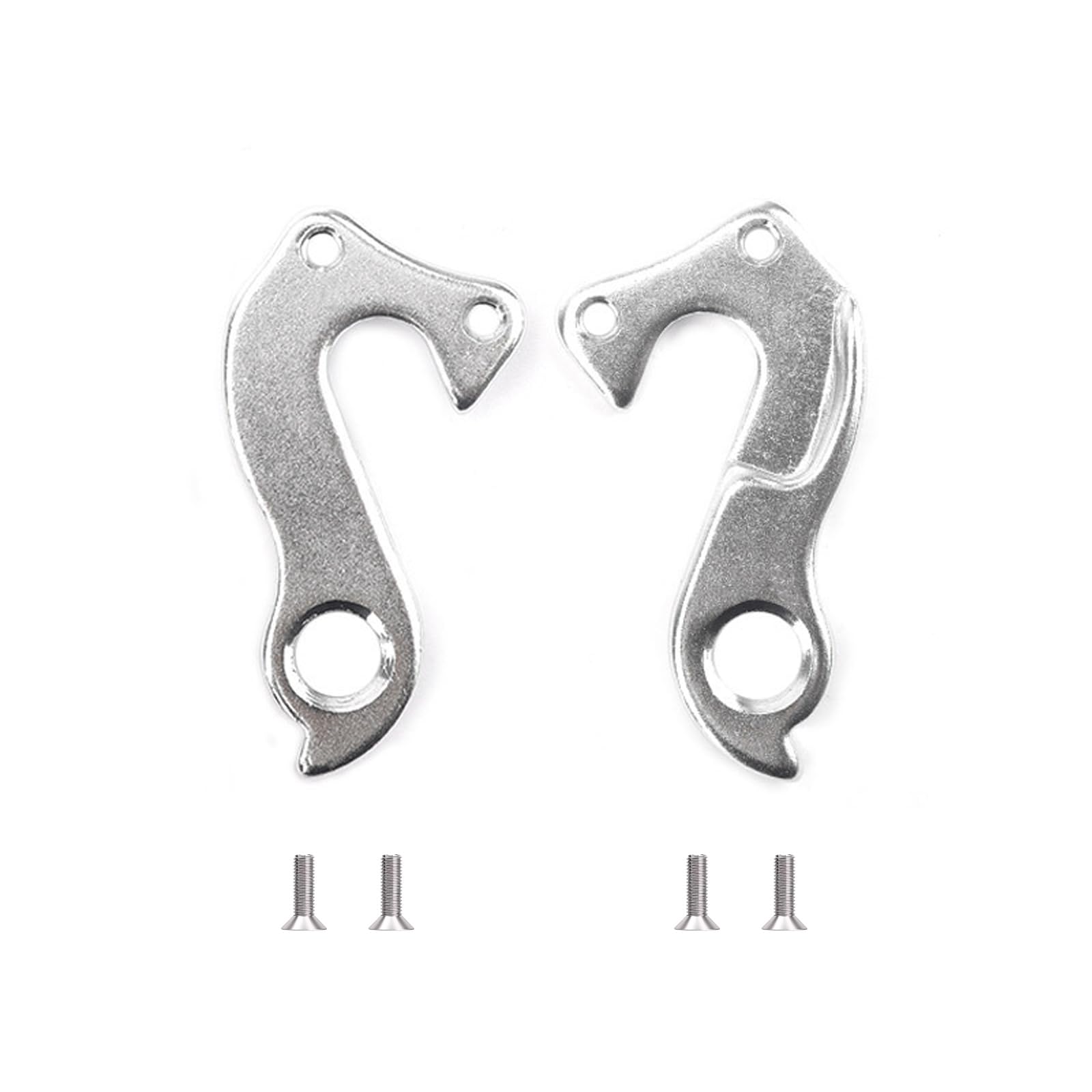 Photo 1 of 2 Pack of Alloy Rear Derailleur Hanger 261 – CNC-Machined Replacement Dropout Hook Compatible with Jamis, Novara, KHS, CO-OP, Access, BH Atom, Boardman, Kellys, Mondraker – Includes Bolts