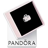 PANDORA Pink Travel Bag Charm - Compatible Moments Bracelets - Jewelry for Women - Gift for Women in Your Life - Made with Sterling Silver & Enamel
