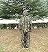 Outdoor SLT Mens 3D Leafy Hooded Camouflage Hunting Suit