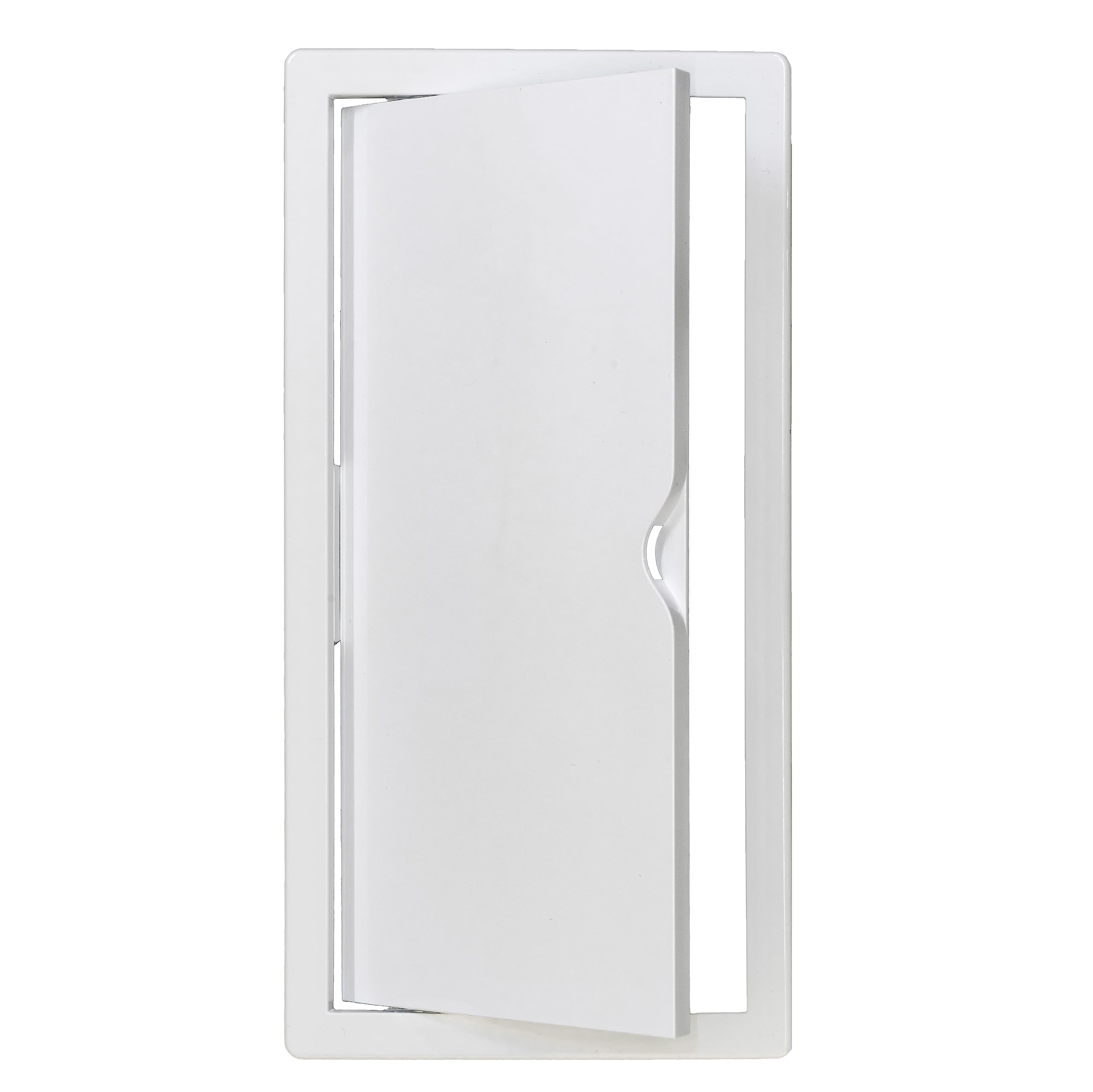 Inspection Flap with Handle, Inspection Door, Access Door (15 x 20 cm, White)