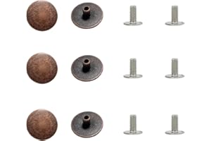 JZXFYSJYW 6 Pack Replacement Rivets for Birkenstock Clogs Button for Boston Clog Rivet Footbed Shoes Clog Snap Potato Shoes Women Men