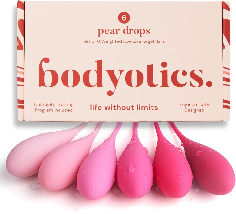 Bodyotics Kegel Pelvic Floor Trainer 6-Piece Set for Women Beginners