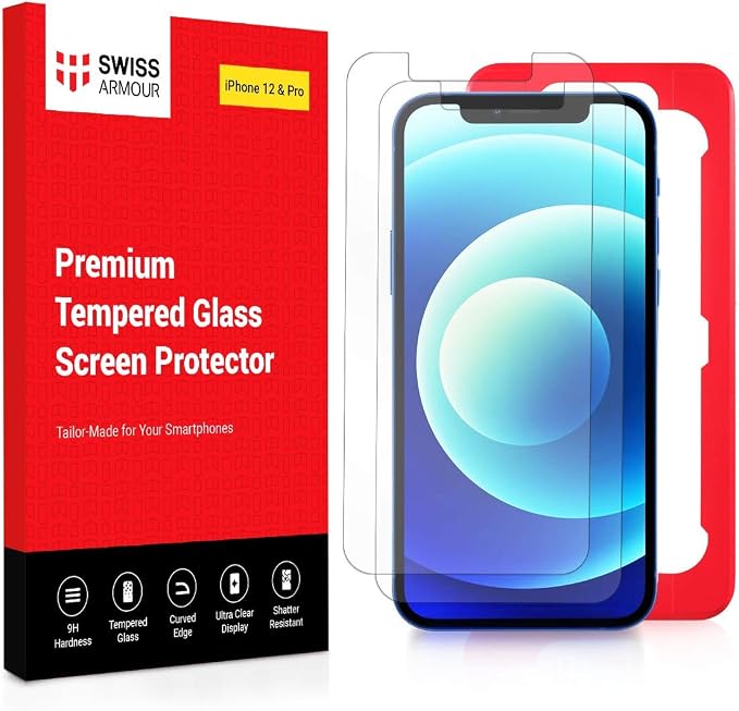 Kính cường lực cho iPhone 12 Mini (Chuẩn 9H Trong Suốt, Không Full)