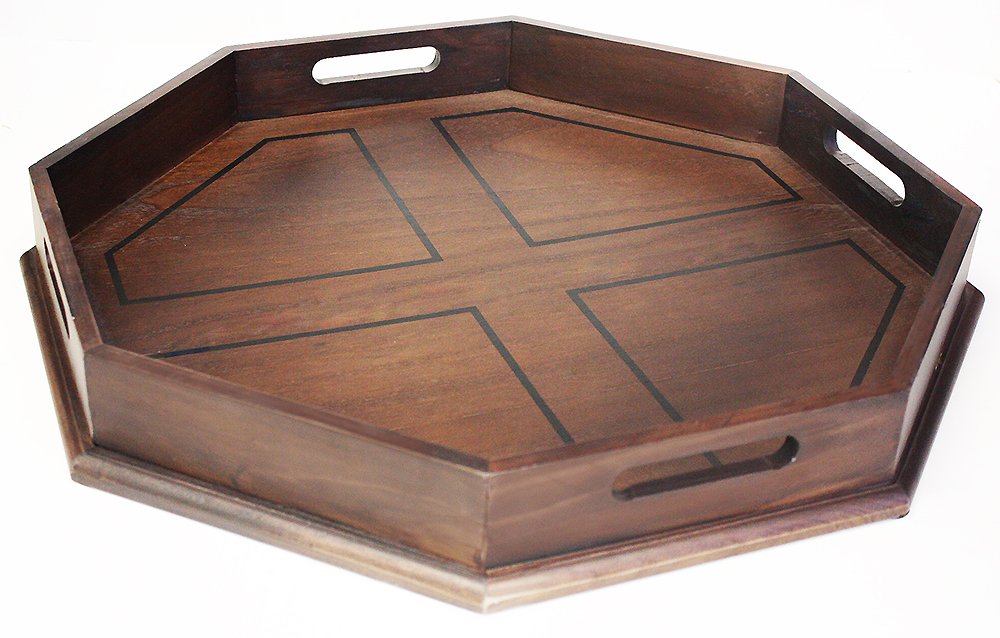 Best round large ottoman tray