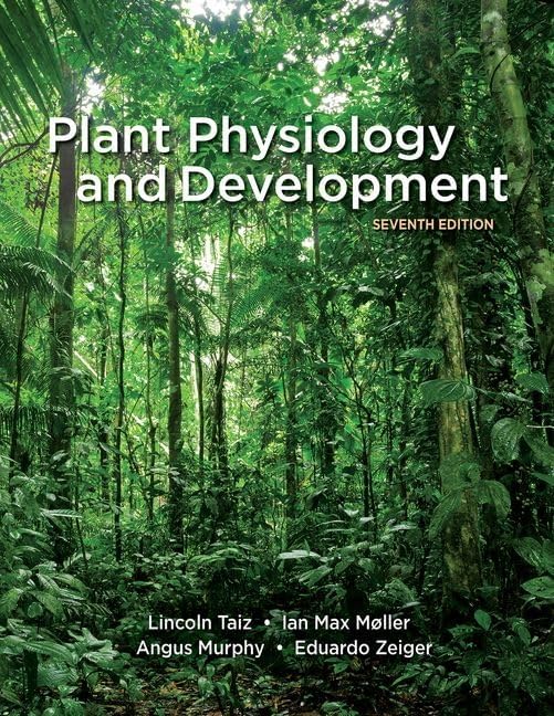 Amazon.com: Plant Physiology and Development: 9781605352558: Taiz