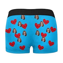 Custom Underwear, Personalized Funny Face Novelty