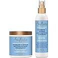 SheaMoisture Manuka Honey & Yogurt Hydrate + Repair Bundle – Protein Power Treatment & Multi-Action Leave-In Conditioner, 8 Oz Ea (2 Piece Set)