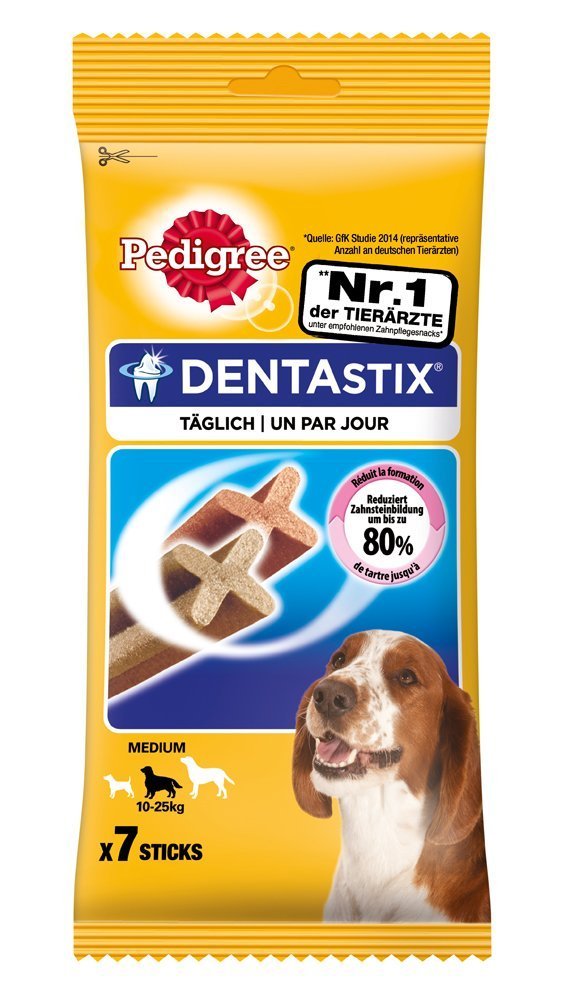 PET-589568 Pedigree Dentastix Medium (7stk) 10 Pack