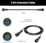 cshare 10M Extension Cable IP65 2 Pin for Outdoor Lights G40 Net Icicle view 6