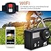 Sport Action Camera, Greatic Waterproof Action Camera PP-V3 HD 4K Wifi Waterproof Sports Camera with 2 inch Display Screen
