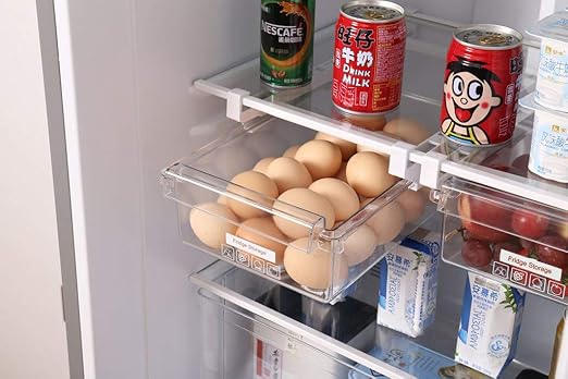 Amazon Com Fridge Egg Drawers Refrigerator Pull Out Bins Snap On