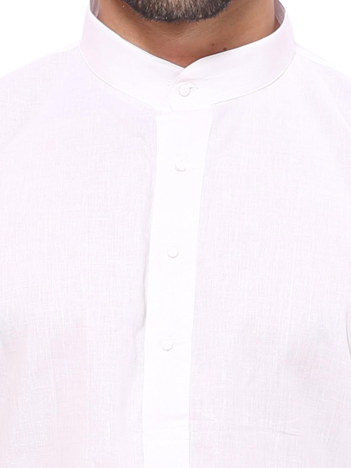 rg designers men's cotton plain white kurta pyjama