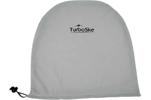 TurboSke Helmet Bag for Sports Bike Ski Snowboard Scooter Hockey Welding, Durable & Breathable Helmet Storage with Soft Fleece Lining, Water-Resistant Fabric, Easy Drawstring Closure