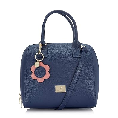 Caprese Ruby Womens Satchel (Navy)