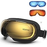 RENPHO Eyeris 3 Eye Massager with Heat and Cooling, Birthday Valentines Day Gifts for Women Men Her Him, Voice Control Eye Mask, DIY Massage Settings, Eye Care Devices for Migraine