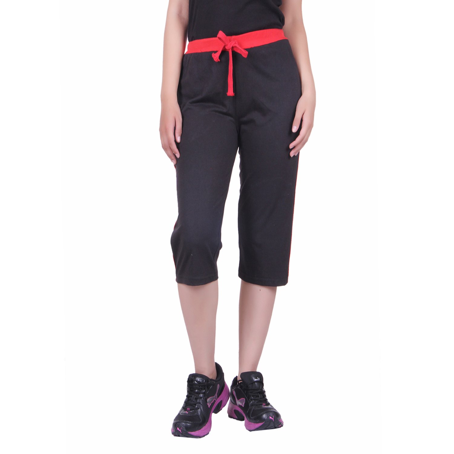 dfh women's relaxed fit capris