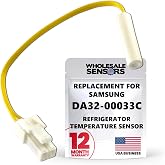 Replacement for Samsung DA32-00033C Refrigerator Temperature Sensor | 24-Month Warranty, USA Business, Direct Replacement