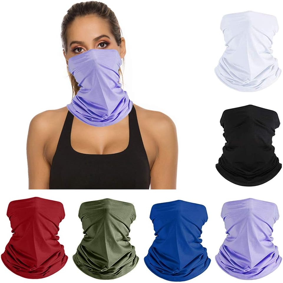 Bandana Multifunzione Con Grafica A Effetto Squame Di Pesce - Foto 10