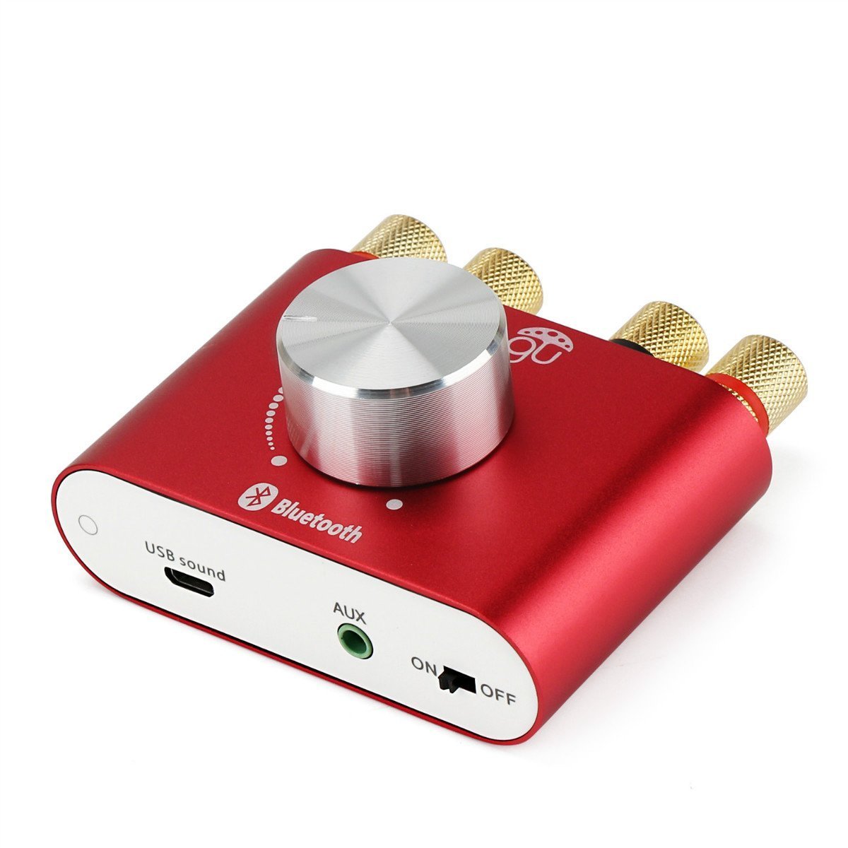 DollaTek TPA3110 30W*2 Two Channel Mini Stereo Audio Wireless Bluetooth Amplifier Digital Signal Power AMP for Tablet PC Smartphone Laptops ect - Red