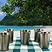 Stainless Steel Toddlers Kids Preschoolers Tumbler Cups (5-Pack) Brushed Finish,Compact Size for Children 6 Oz, Dishwasher Safe