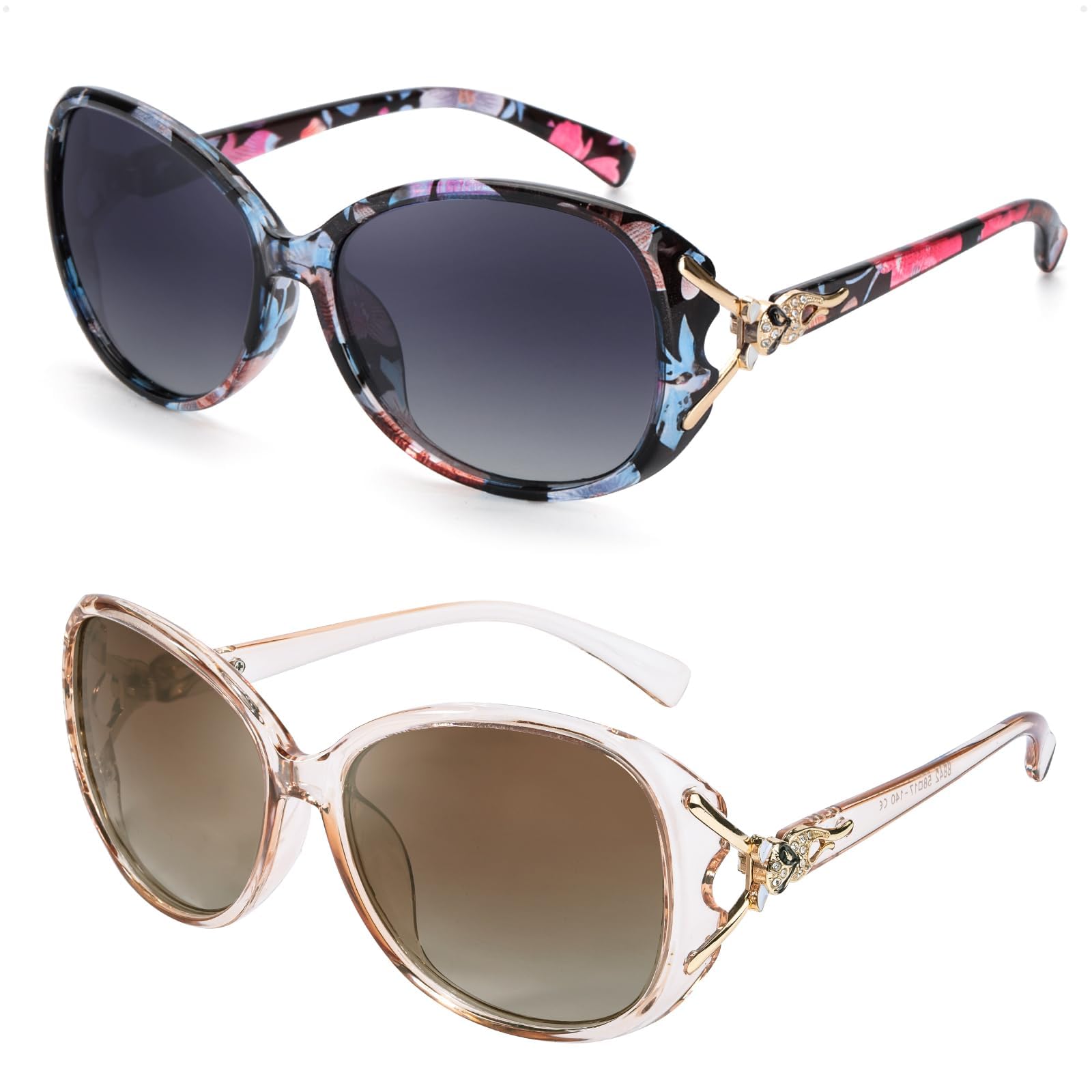 FIMILU Sunglasses for Women Trendy Polarized Sunglasses Oversized Big Sun Glasses Ladies Shades UV Protection Image