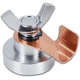 Wshxjzyay 2 Pack Welding Magnetic Grounding Clamp, Magnet Ground for Welder, Welder Ground Clamp for Efficient Welding Support and Connection