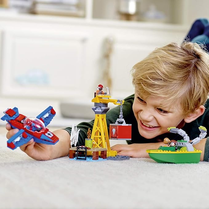 lego spider man doc ock diamond heist