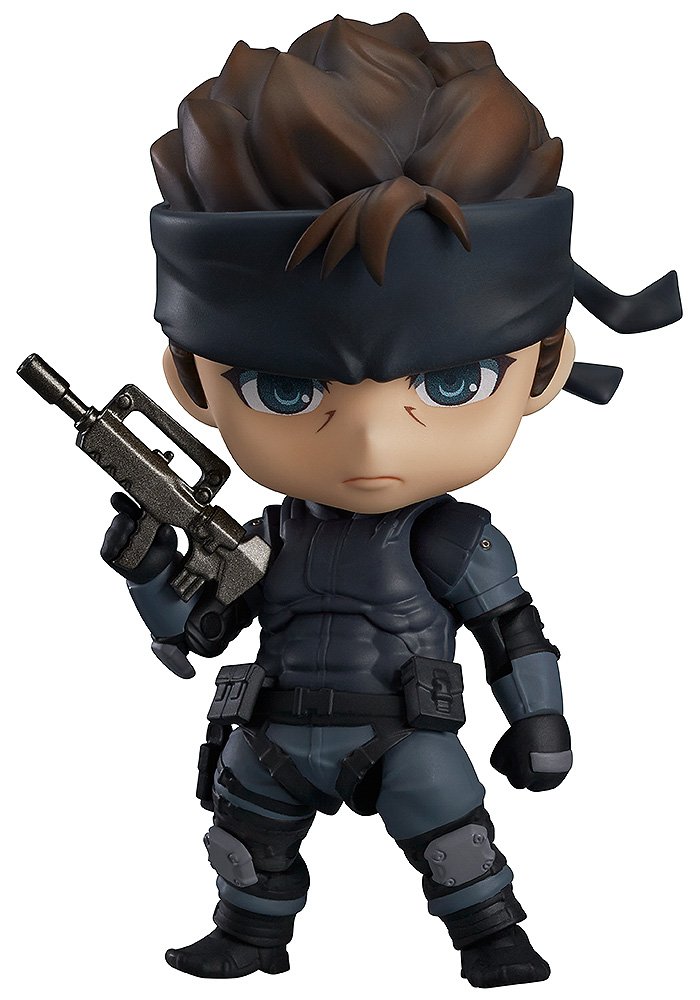 Photo 1 of Good Smile Metal Gear Solid: Solid Snake Nendoroid Action Figure