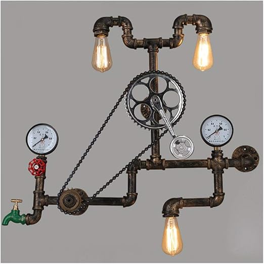 FUYING_YAN Wandleuchten Vintage retro loft industrielles licht