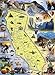 Hennessy Puzzles California Map Jigsaw Puzzle - 1000 Piece - Map of The State of California with Beautifully Illustrated Artwork Made in The USA with Recycled Materials