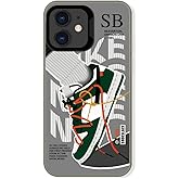 Cairiocoin Vintage Sports Shoes Case Compatible with iPhone 11, Cool Brand Funny SB Sneaker Phone Case for Boys Girls, Non-Slip Shockproof Protective Rubber Cover Grey