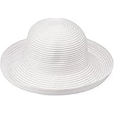 Wallaroo Hat Company Women’s Sydney Sun Hat - UPF 30+ Sun Protection, Packable, Adjustable, Medium - Beach, Travel, Wide Brim