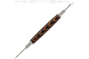 Penn State Industries PKSR4CH 2-in-1 Seam Ripper & Stiletto Kit Woodturning Project (5, Chrome)
