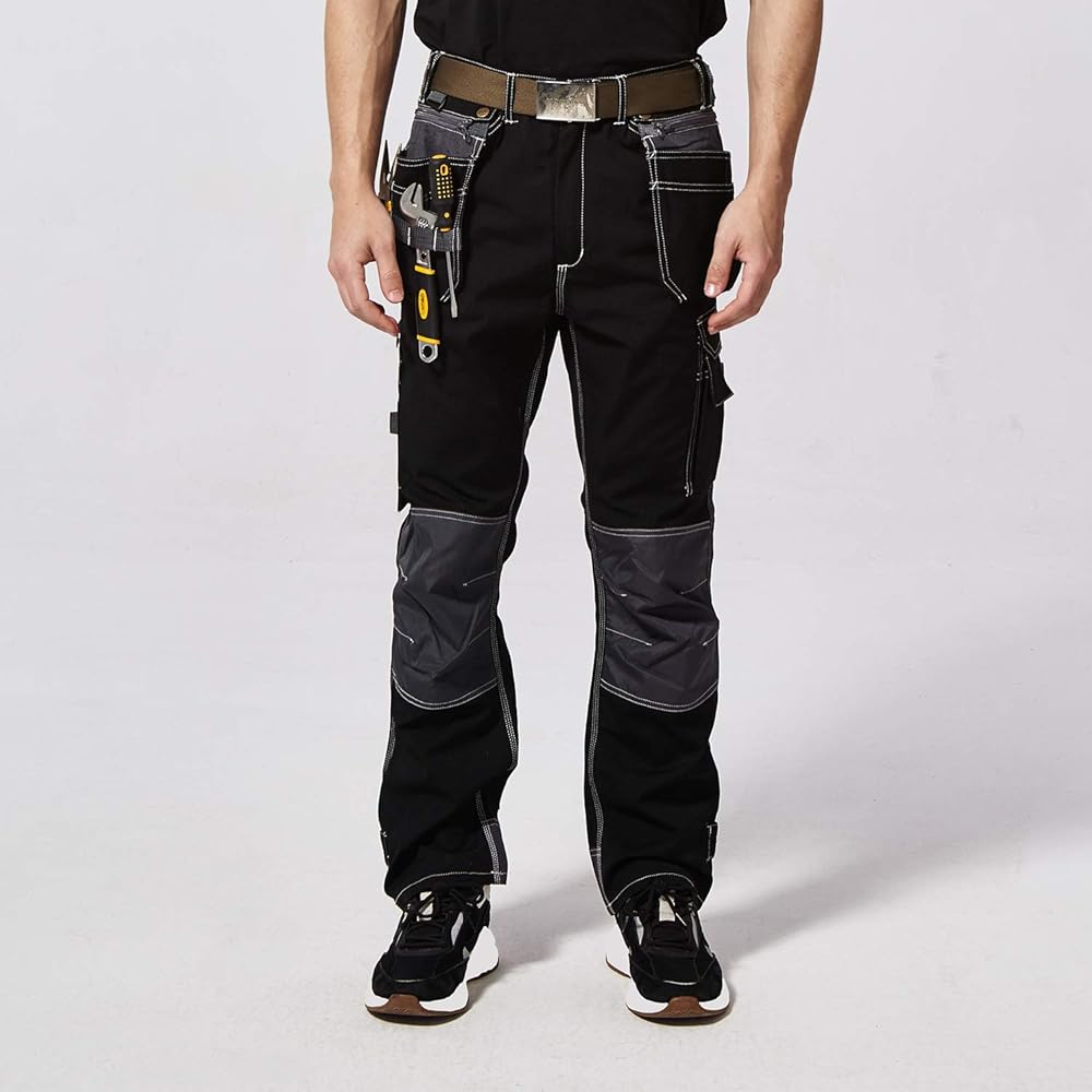 next black work trousers