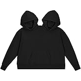 Jongdari Couples Hoodies, Two Person Hoodie Couple Sweaters Funny Matching Hoodies