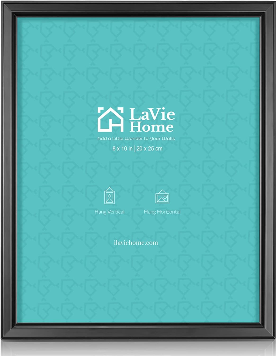 Photo Albums, Frames & Accessories - LaVie Home 8x10 Picture Frames (1 Pack, Black) Simple Designed Photo Frame with High Definition Glass for Wall Mount & Table Top Display