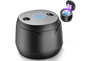 Kaitse Ultrasonic Retainer Cleaner for Denture: Ultra Sonic Dental Cleaning - Mouth Guard Cleaner for Aligner 24W 220ML (Blue white)