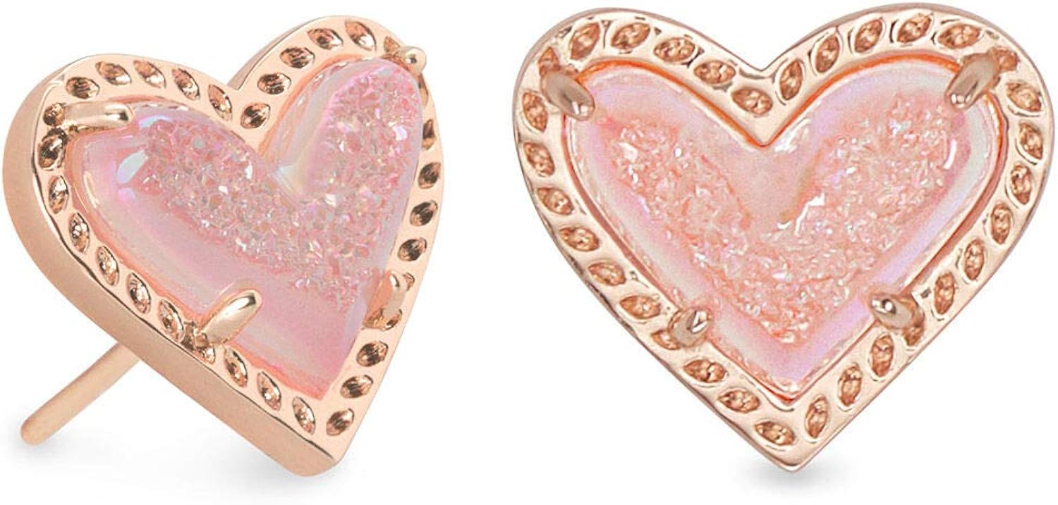Kendra Scott Ari Heart Stud Earrings for Women, Fashion