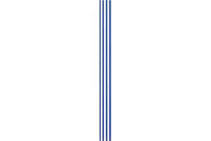 CenPro 74" High Commercial Blue Epoxy Wire Shelving Posts, Pack of 4 Stationary Blue Epoxy Posts for Wire Shelving Units, NSF Certified (30V-A70)
