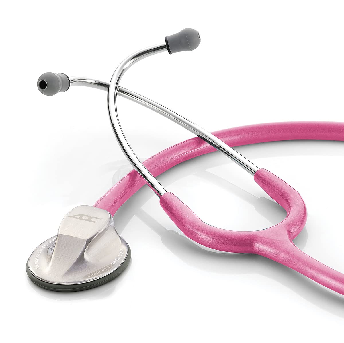 ADC Adscope 615 - Platinum Stethoscope - Metallic Raspberry