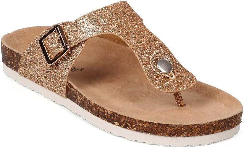 jelly footbed sandals