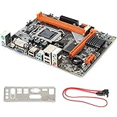 Kafuty-1 B75 Desktop Computer Motherboard, LGA 1155 DDR3 CPU Mainboard Support NVME+NGFF Dual Mode Hard Disk, SATA3.0/USB3.0/