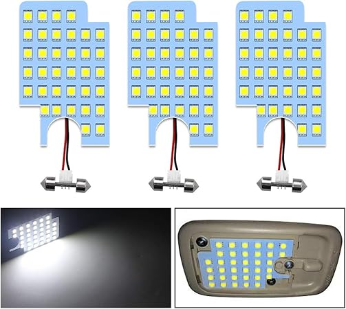 Amazon Opplight 0系 ハイエース Ledルームランプ リアルームランプ バックドアランプ 0系ハイエース レジアスエース 4型 5型 6型 専用 ホワイト 爆光 Led ルームランプ バルブ 単品 バックドア用ランプ 最後部ルームランプ 1年保証 3個入り ルームランプ 車