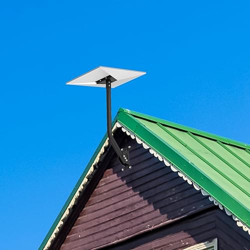 360° Rotatable Wall Mount For Starlink Gen 3/V2/Mini - Long Arm Bracket For Pole, Roof, Or Exterior Wall