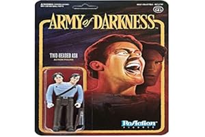 Super7 Army of Darkness: Two-Headed Ash Reaction Figure, Multicolor, 3.75 inches