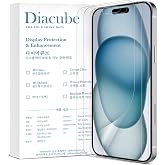 Diacube 3-Pack Anti Glare Matte Screen Protector for iPhone 15 Plus, Break-Resistant PET EPU Film, Anti Fingerprint, Silky Touch, Dust Free &amp; Easy Installation with Alignment Jig