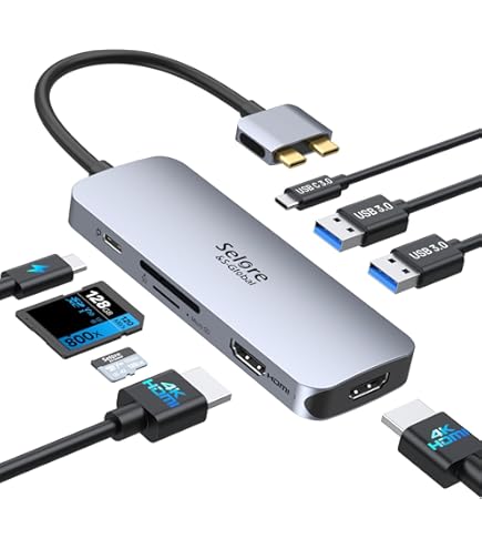 Kensington USB-C ドッキングステーション SD4700P SD4700P USB-C & USB-A 5Gbps Dual 2K Hybrid Dock - up to 60W